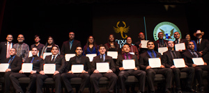 Texas Southmost College (TSC) Police Academy cadets received their Basic Peace Officer certificate during the Class 2016