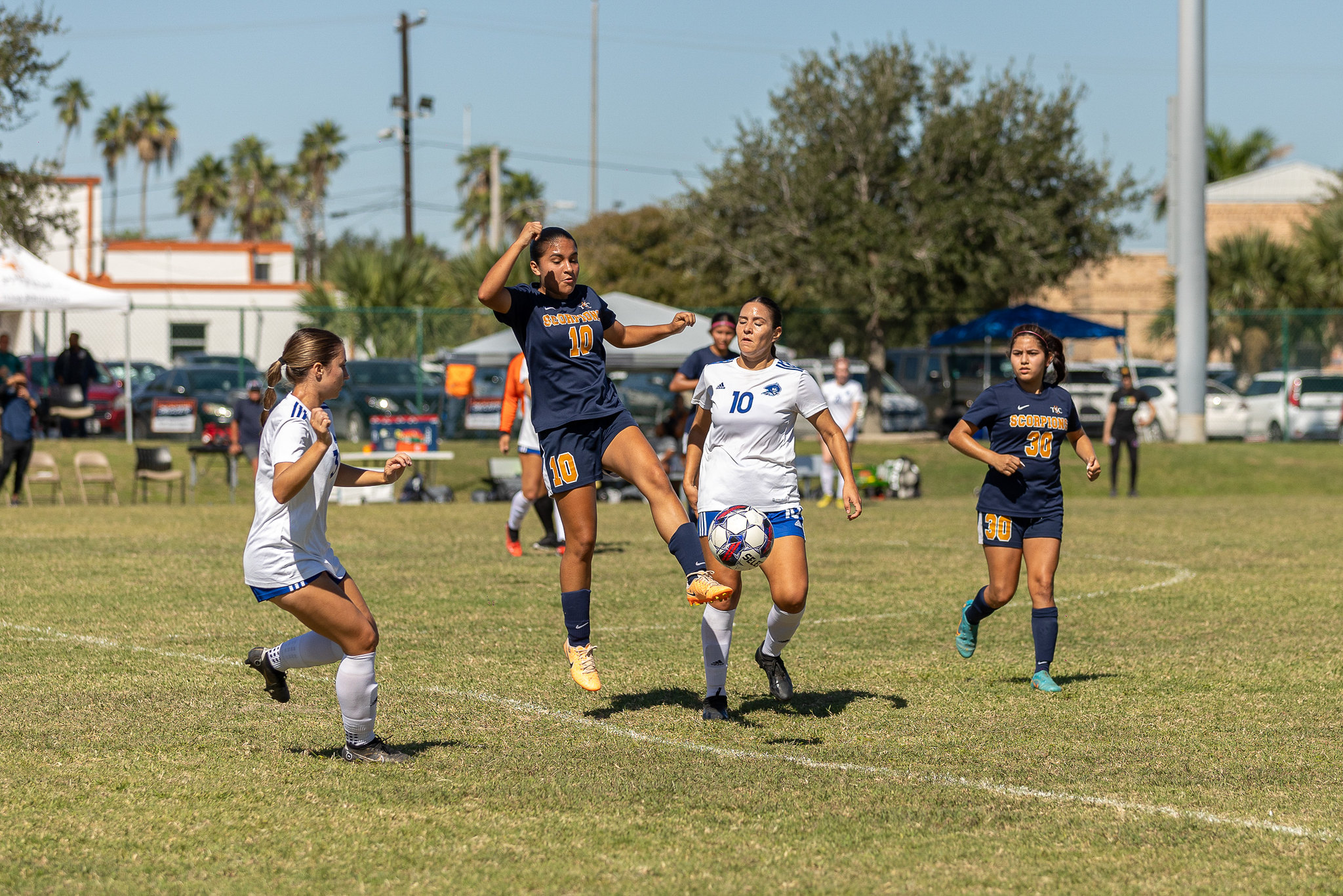 Texas Southmost College Women's NJCAA Soccer Team Takes On Blinn ...