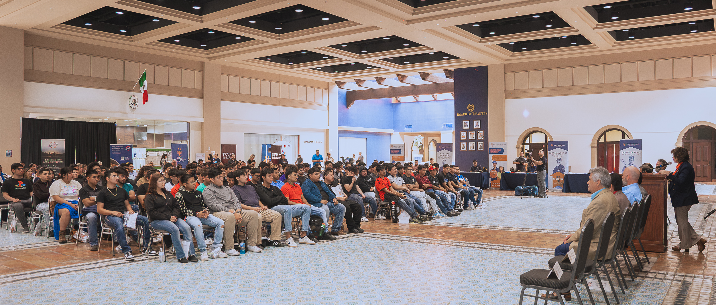 Texas Southmost College and Brownsville ISD hosted a Career & Technical Education signing day for high school students on May 8, 2024 at the TSC ITEC Center