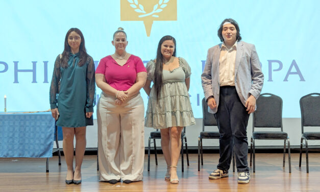 Phi Theta Kappa Honor Society Welcomes Newest Inductees